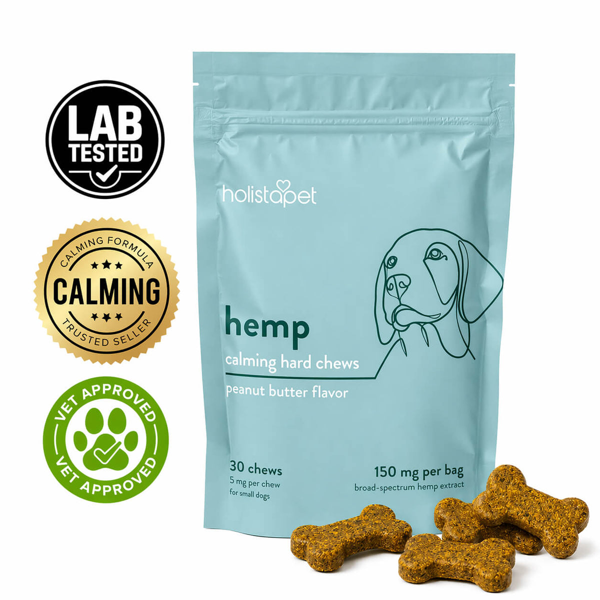 Hemp Calming & Mobility for Dogs & Cats